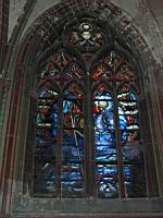 Orleans - Cathedrale - Vitrail de Jeanne d'Arc